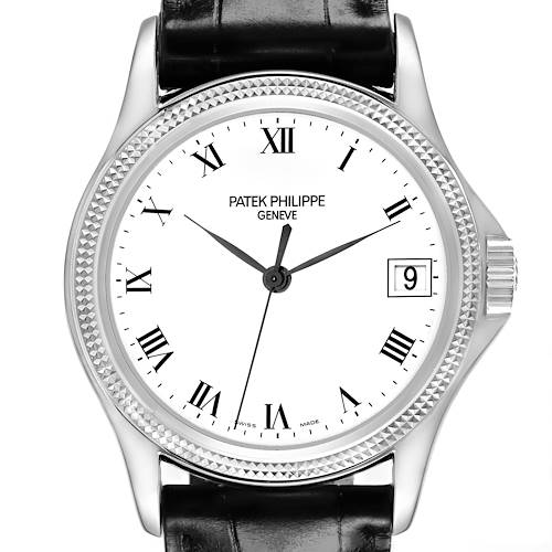 Photo of Patek Philippe Calatrava White Gold Automatic Mens Watch 5117 5117G