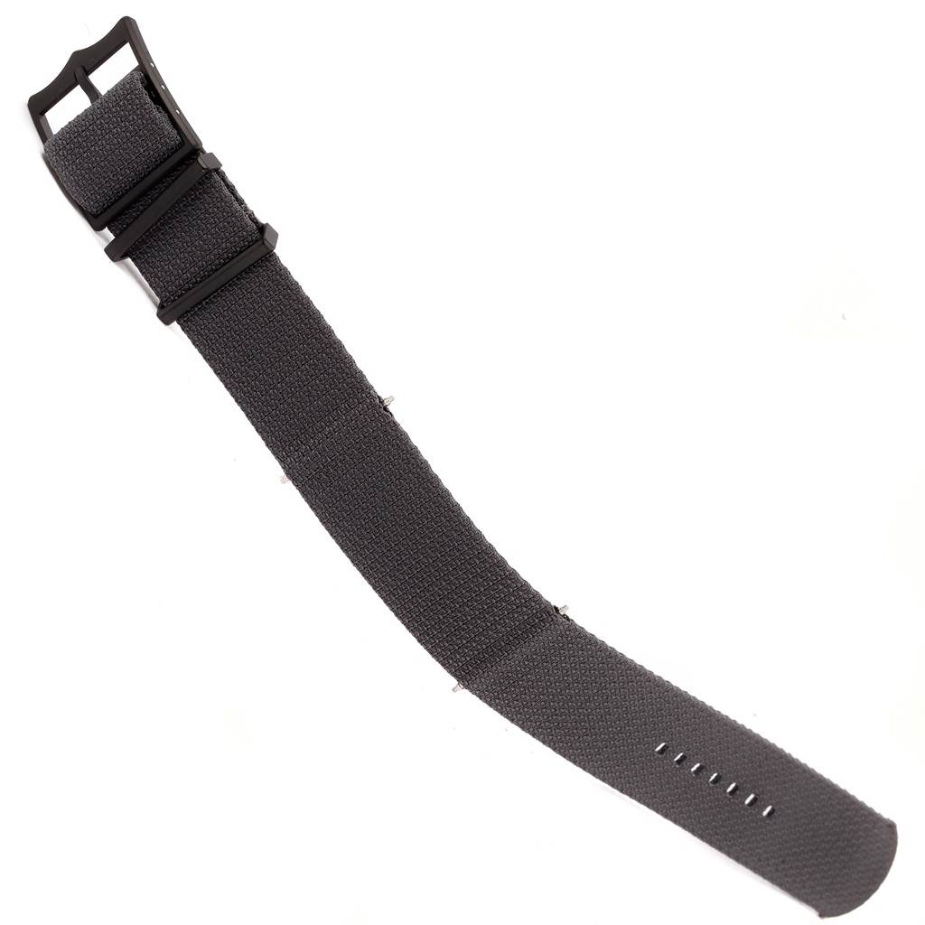 This image shows a replacement strap for the Tudor Heritage Black Bay 79230DK Men's Stainless Steel Black Dial 79230DK Men's Stainless Steel Black Dial watch, with a buckle and adjustment holes visible.