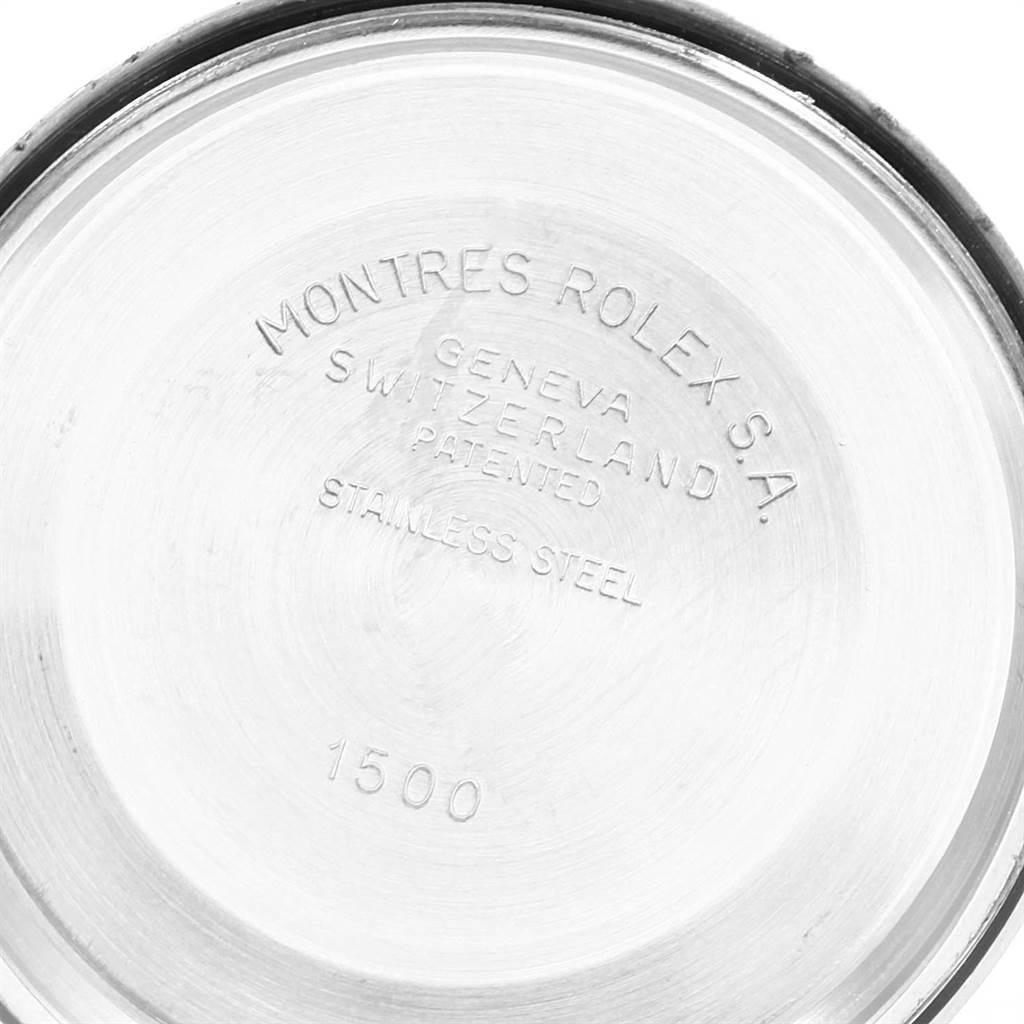 The image shows the back case of a Vintage Collection watch by Rolex, displaying the model number and brand information.