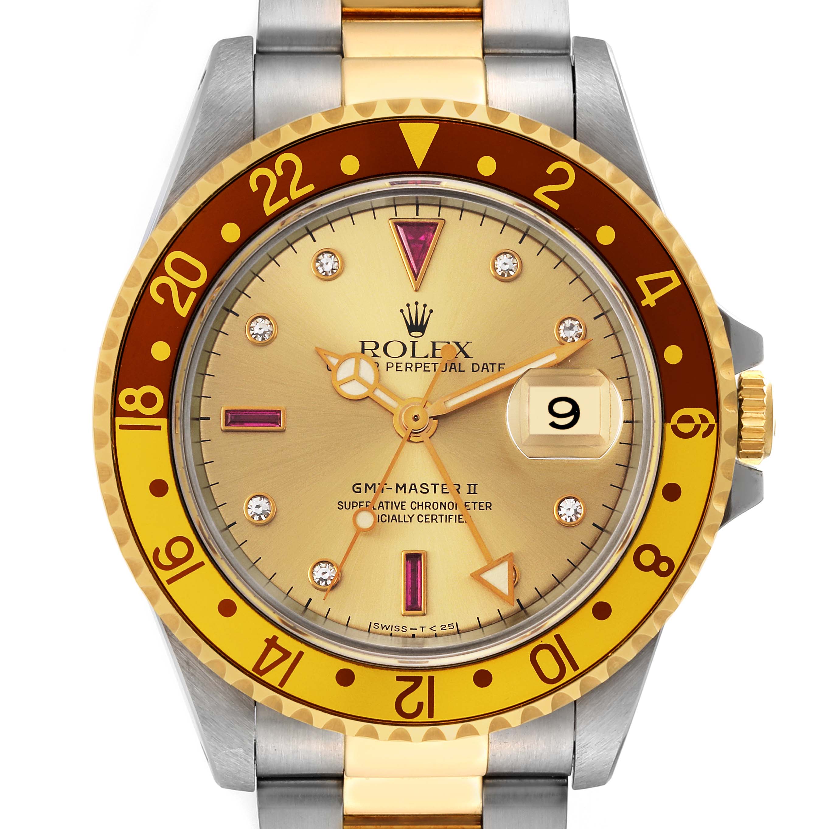Rolex GMT-Master Steel and Gold (two tone) 16713 Stock 50519