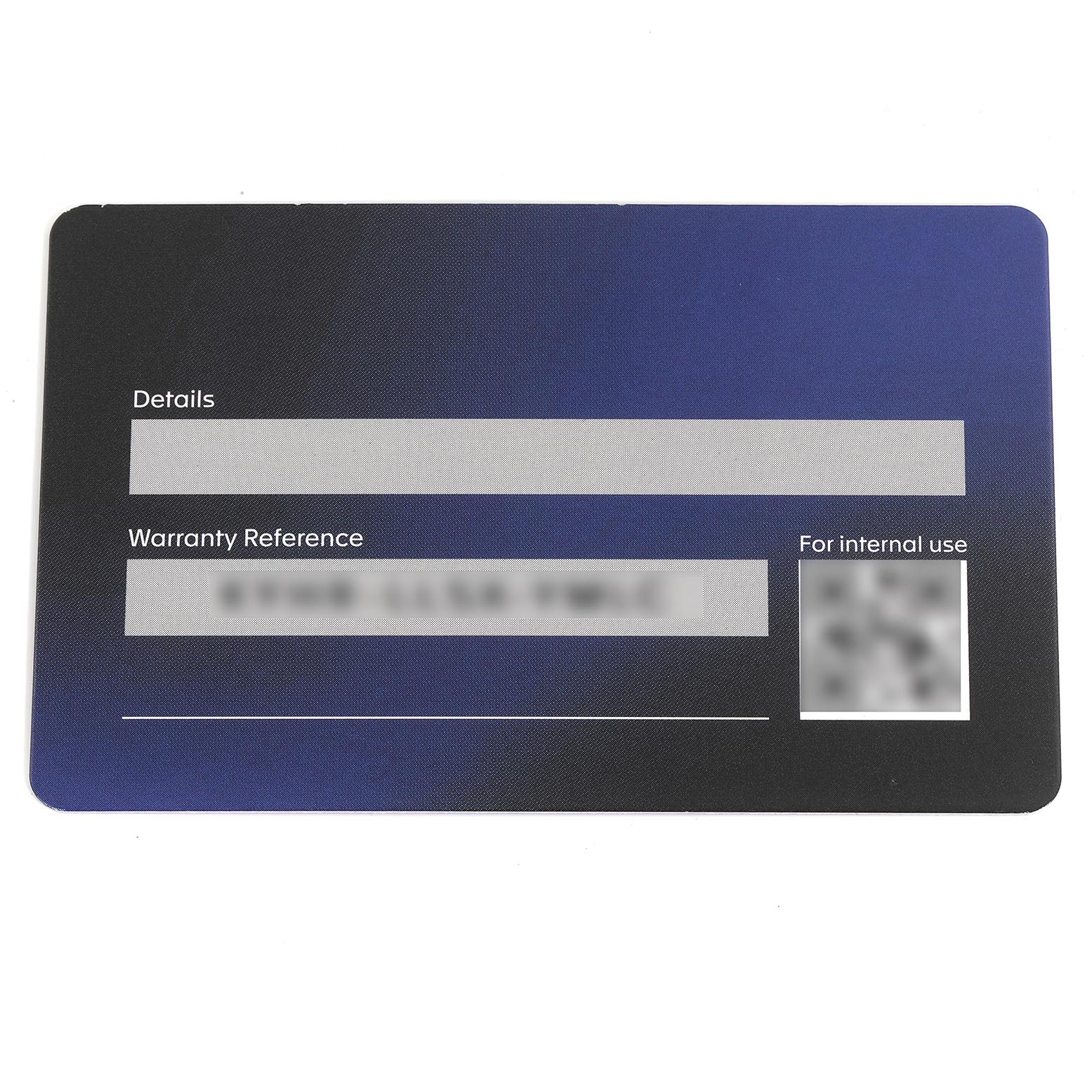 This image shows the warranty card for a Tag Heuer Carrera CBN2013-0 Men's Stainless Steel Silver Dial CBN2013-0 Men's Stainless Steel Silver Dial watch.