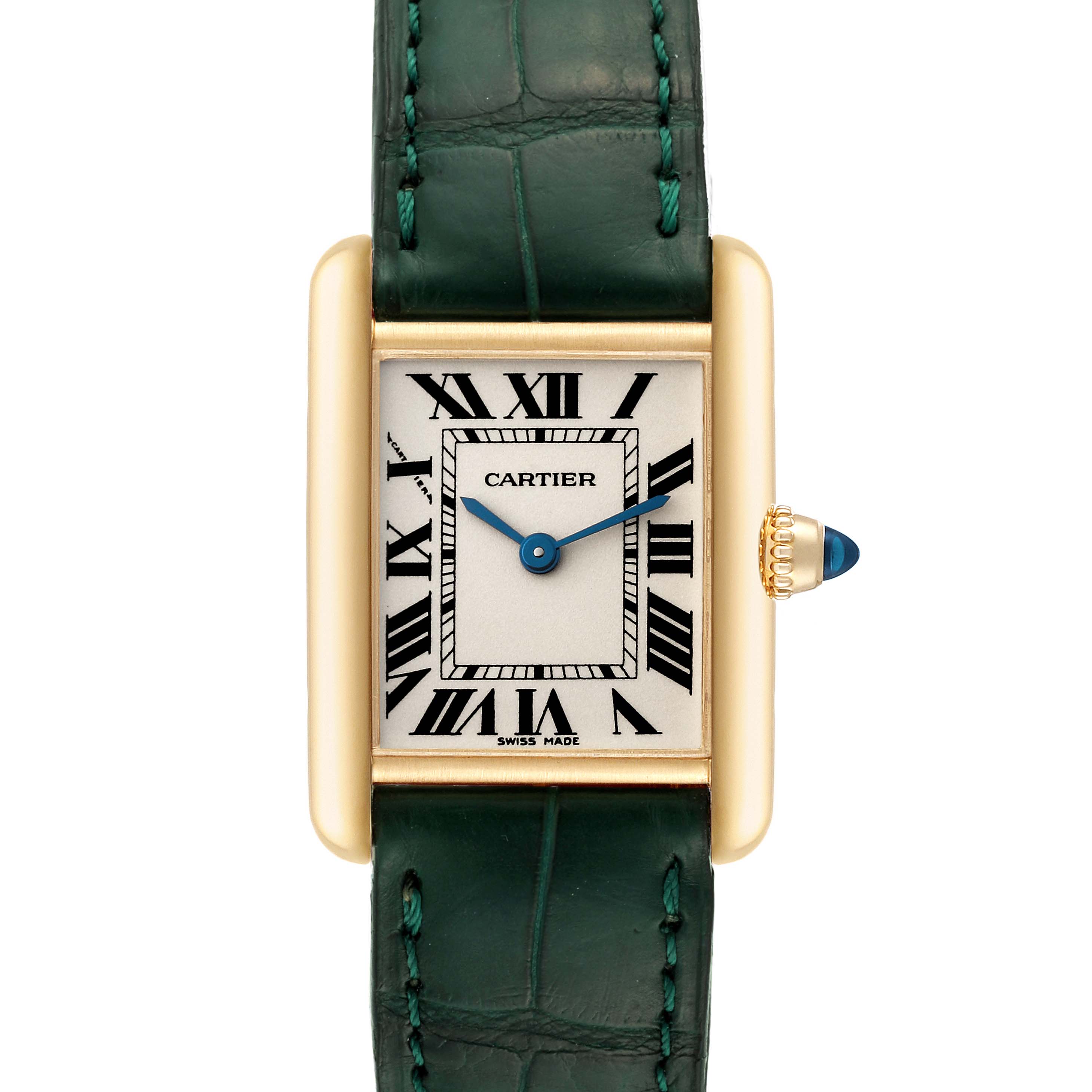 Cartier Tank Louis Yellow Gold W1529856 Stock 61205 SwissWatchExpo