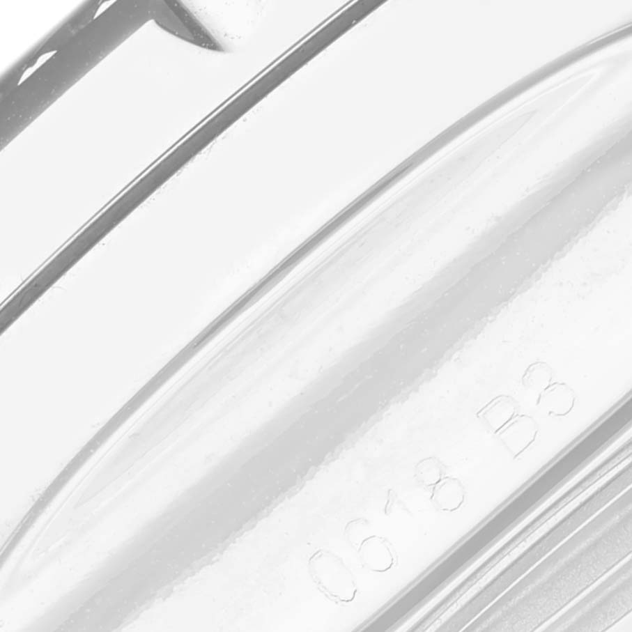 The image shows a close-up of the bezel and case edge of a Bentley model by Breitling.